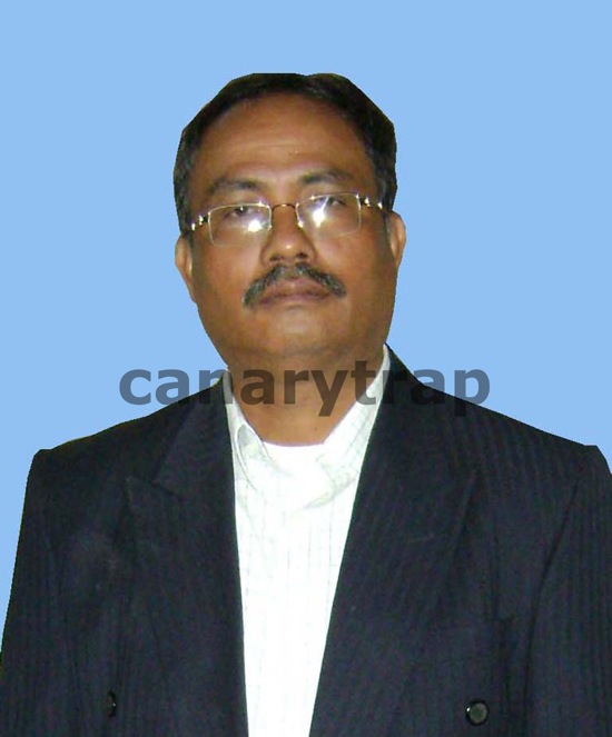 Picture of ULFA Chairman Arvinda Rajkhowa at the time of entering India from Bangladesh at Dawki check post in Meghalaya on India-Bangladesh border on Friday 4th December 2009. PHOTO: EASTERN PROJECTIONS