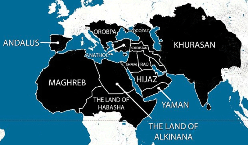 IS Khorasan Map